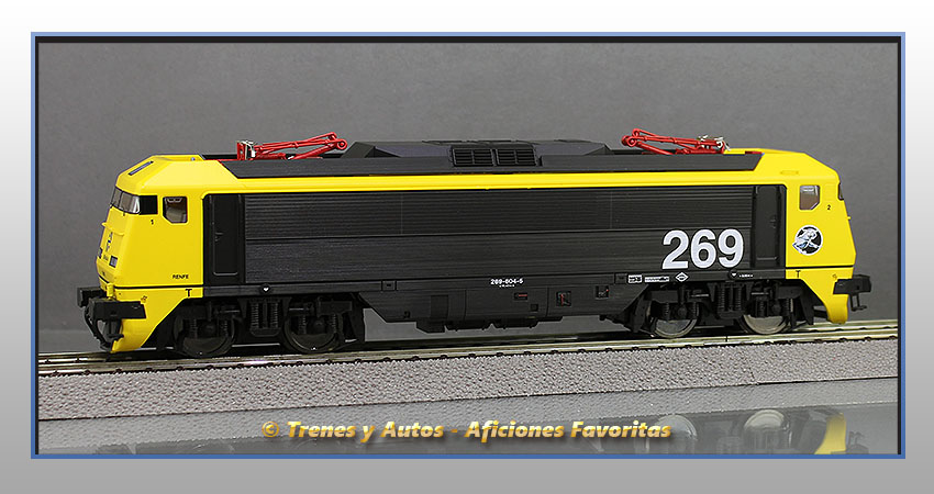 Locomotora eléctrica Serie 269-604-5 "Gato Montés" - Renfe